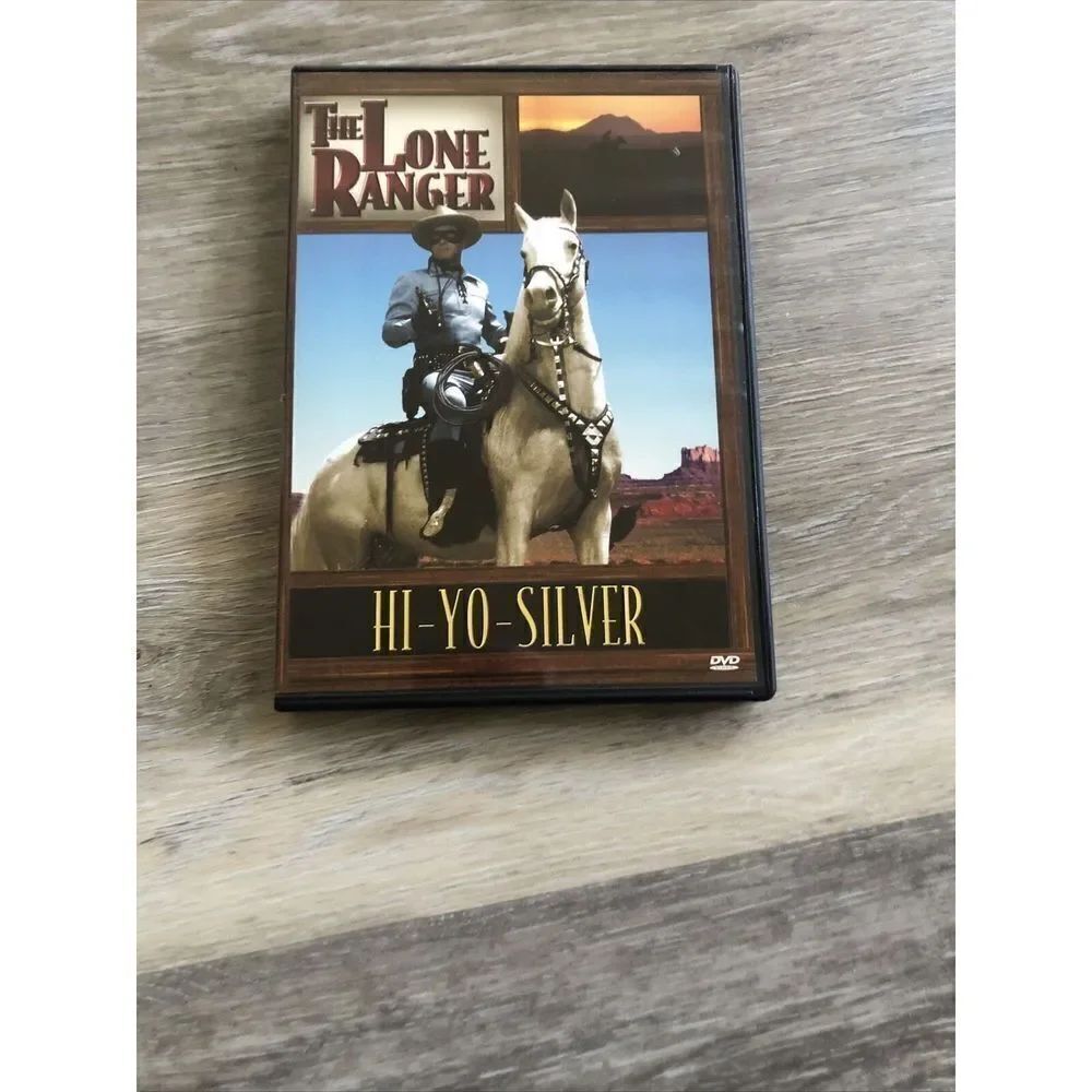 *The Lone Ranger in Hi-Yo Silver DVD, 2001. Vintage. Pre Owned